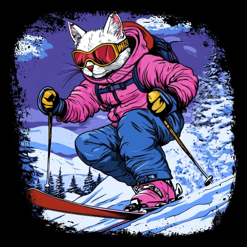 Katzen Telemark Ski