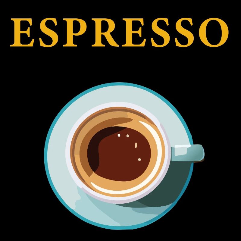 Espresso Coffee Pattern for Coffee Lovers