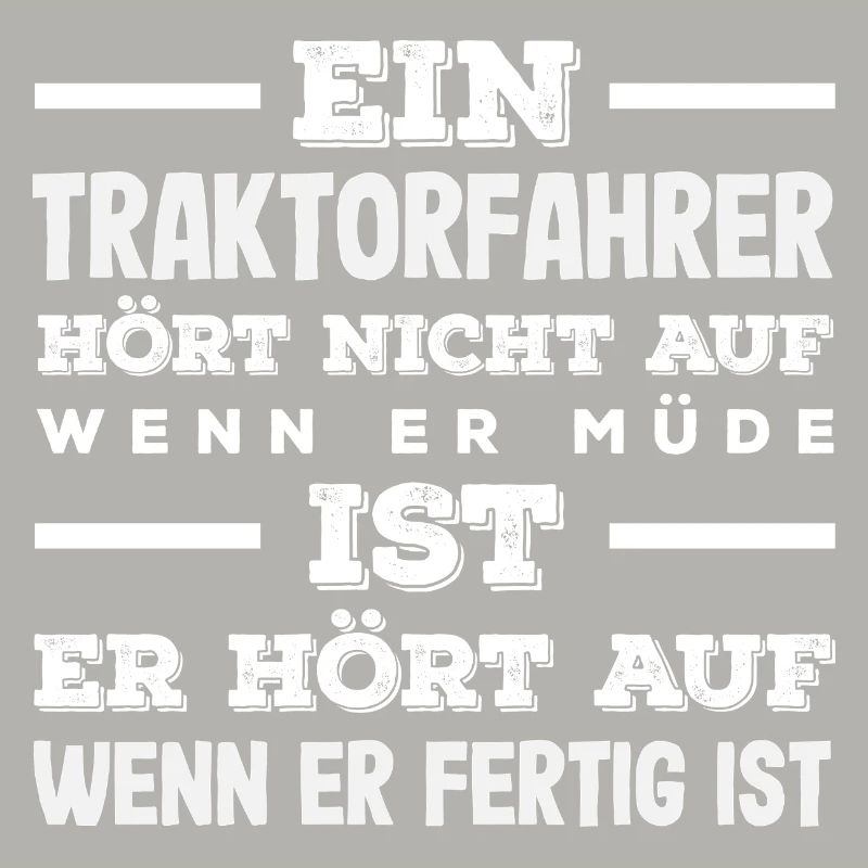 Lustiges Traktorfahrer Geschenk