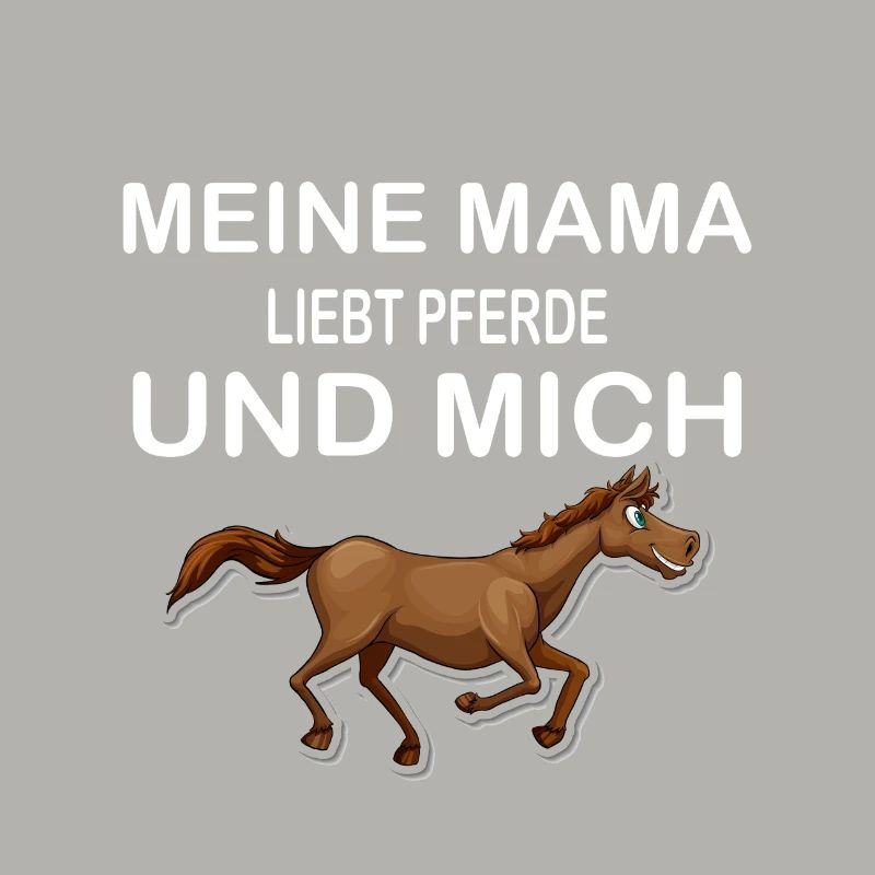 Mama Mutter Pferde Liebe Geschenk Kleinkind
