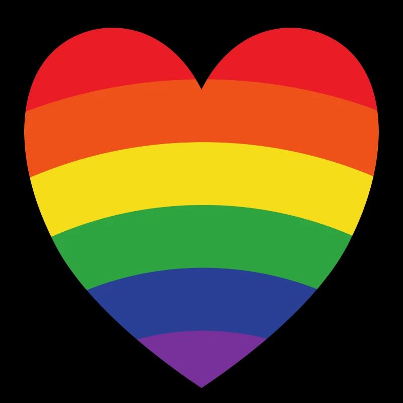 Regenbogenherz | LGBT | Geschenkidee
