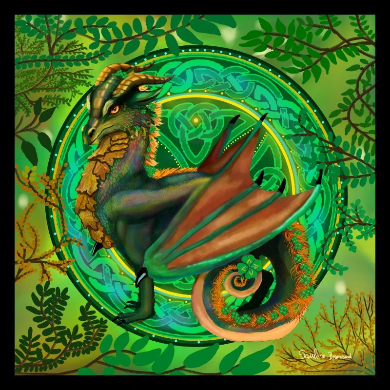 Waldgrüner Drache