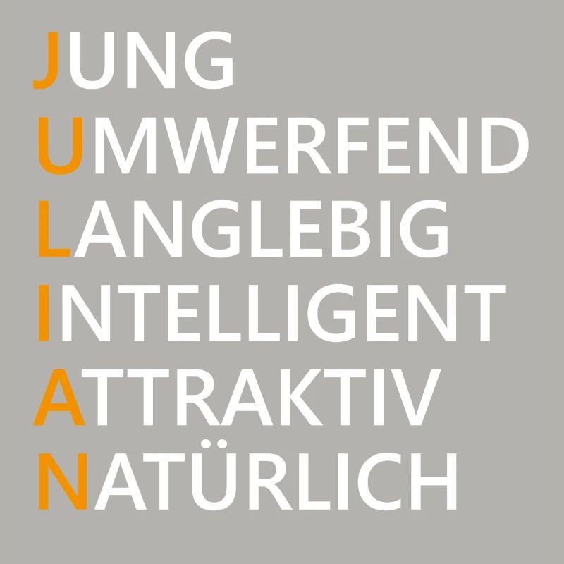 Julian Name Geschenk
