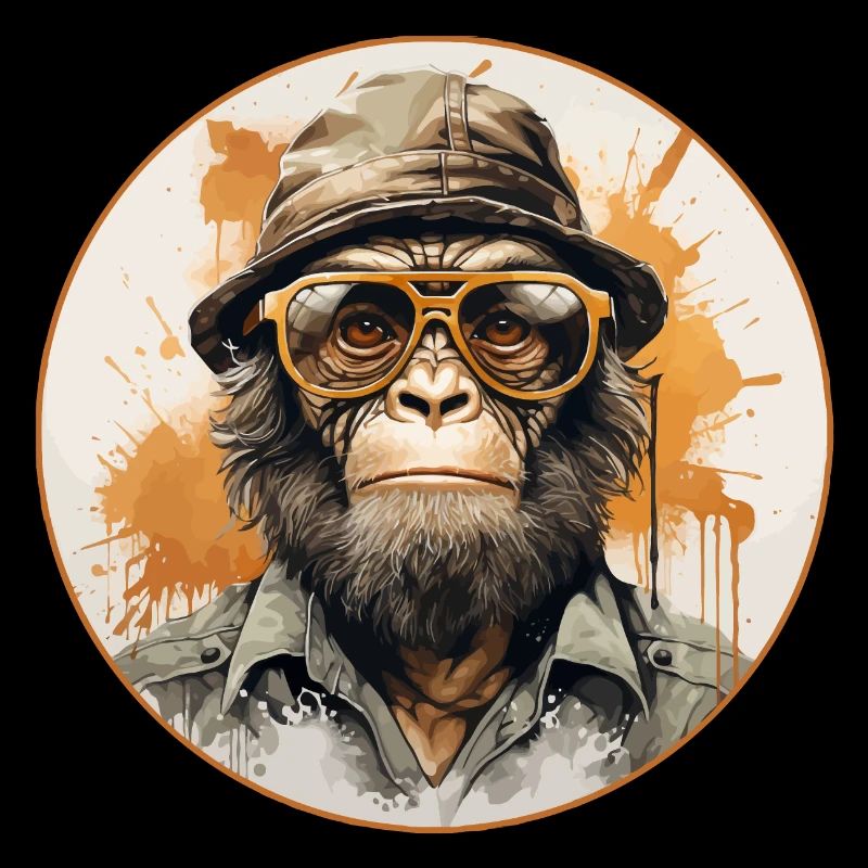 Singe sérieux #6