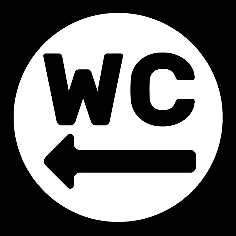 WC flèche droite -plus de demandes constantes ;)