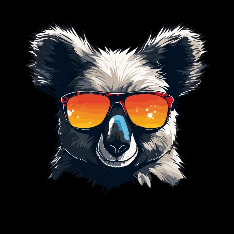 Koala mit Sonnenbrille