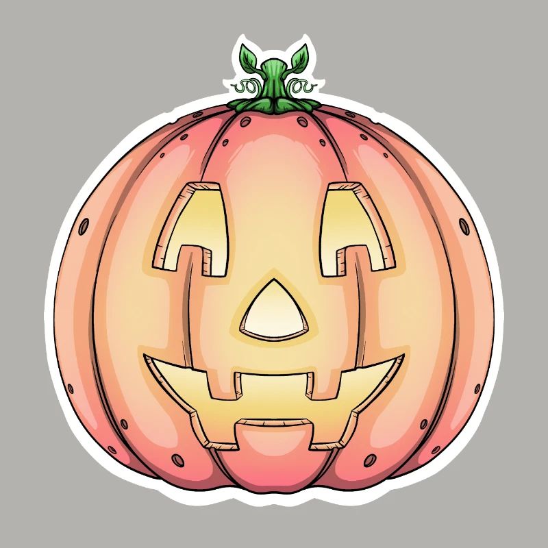 Conception de citrouille d’Halloween Jack-o'-Lantern