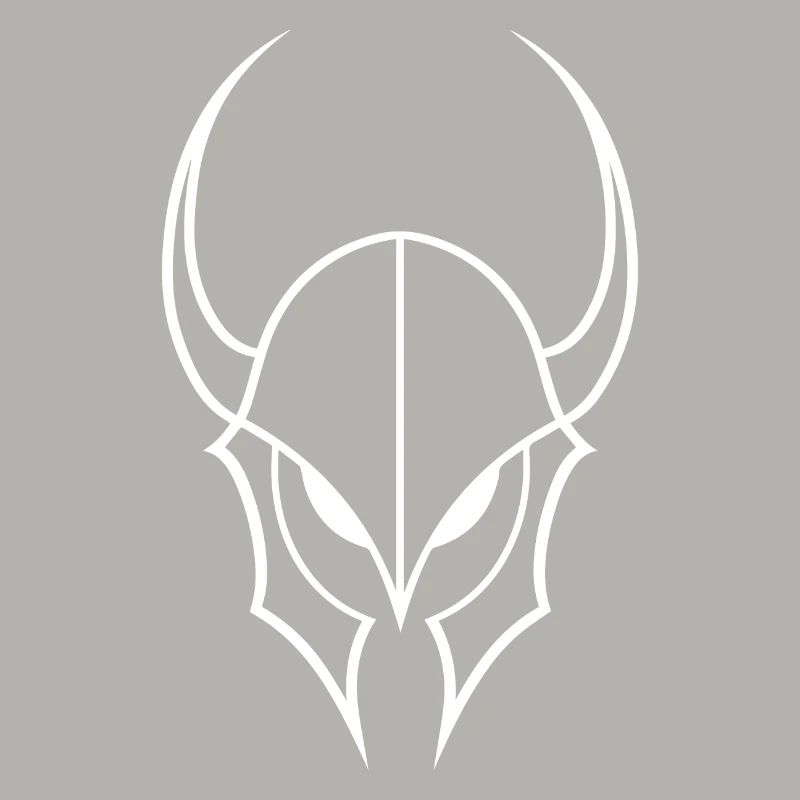Gehörnter Helm