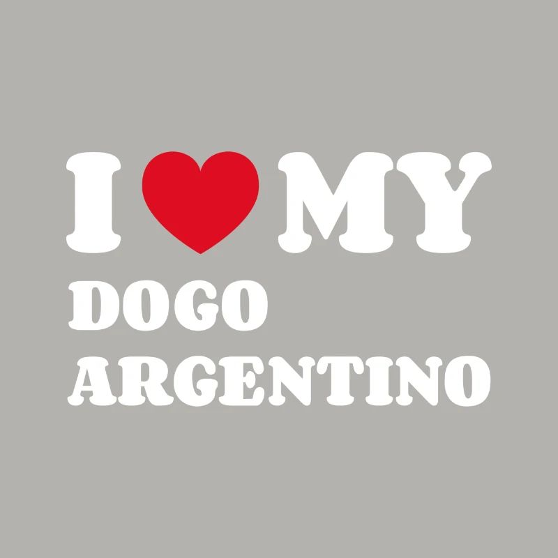 J’adore mon dogue argentin