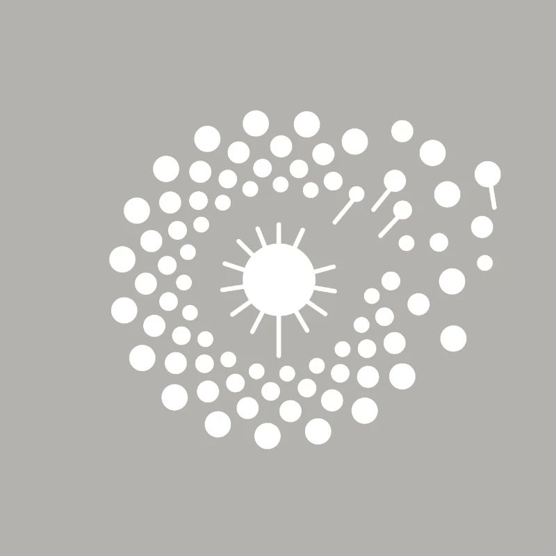 Dandelion logo (white)