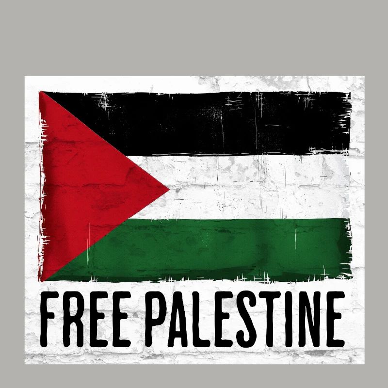 Conception du drapeau de la liberté pour la Palestine
