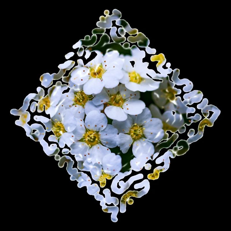 White flowers