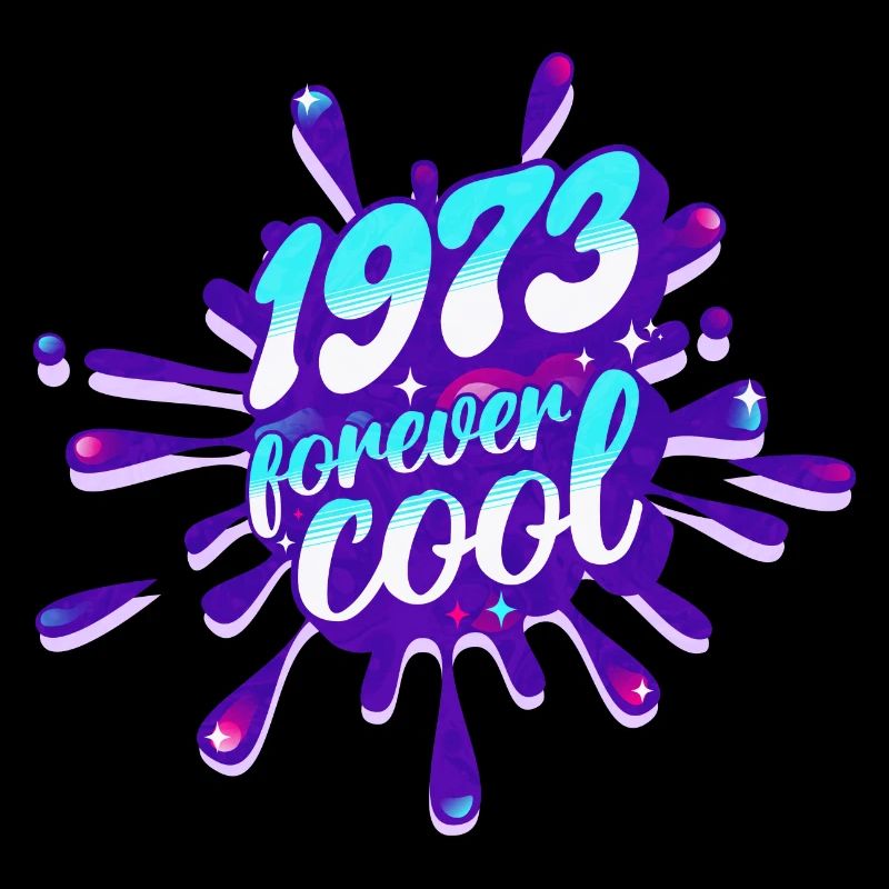 Année Cool 1973 Anniversaire 50 Ans
