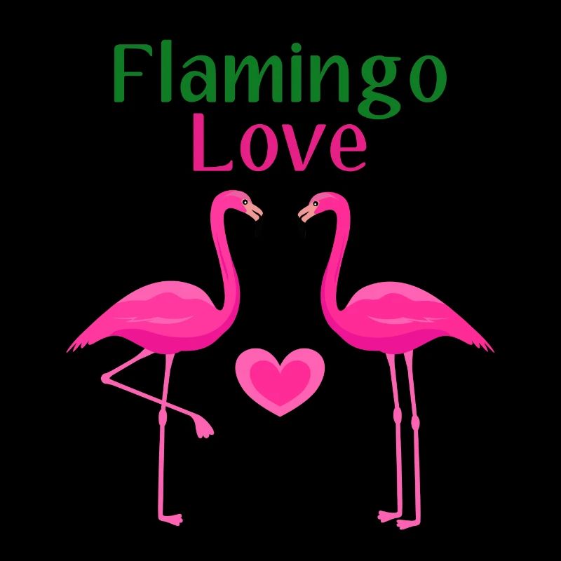 Flamingo love