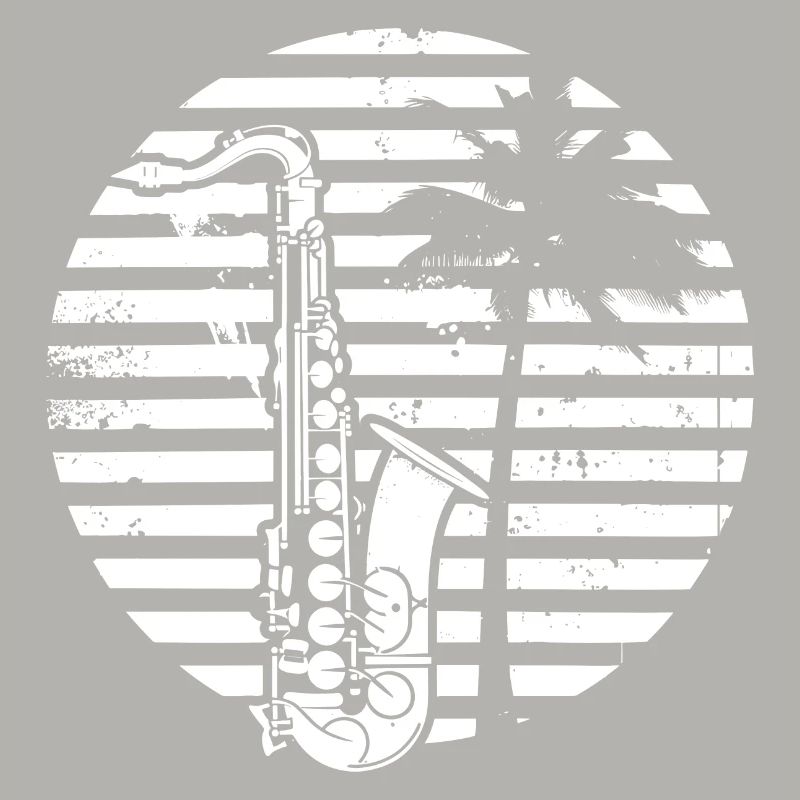 Dessin de saxophone