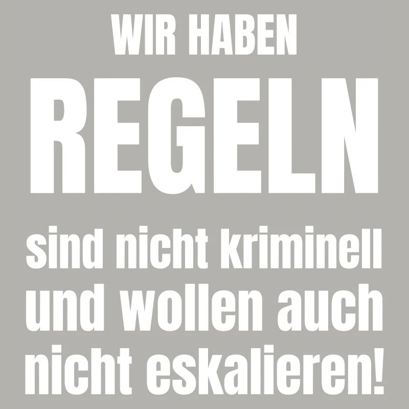 Gruppe oder Auflügler haben Regeln