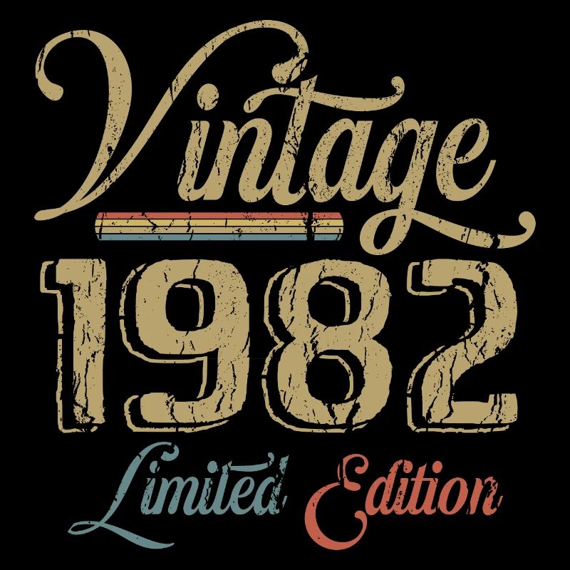 Millésime 1982 Édition limitée Naissance Annésime 1982