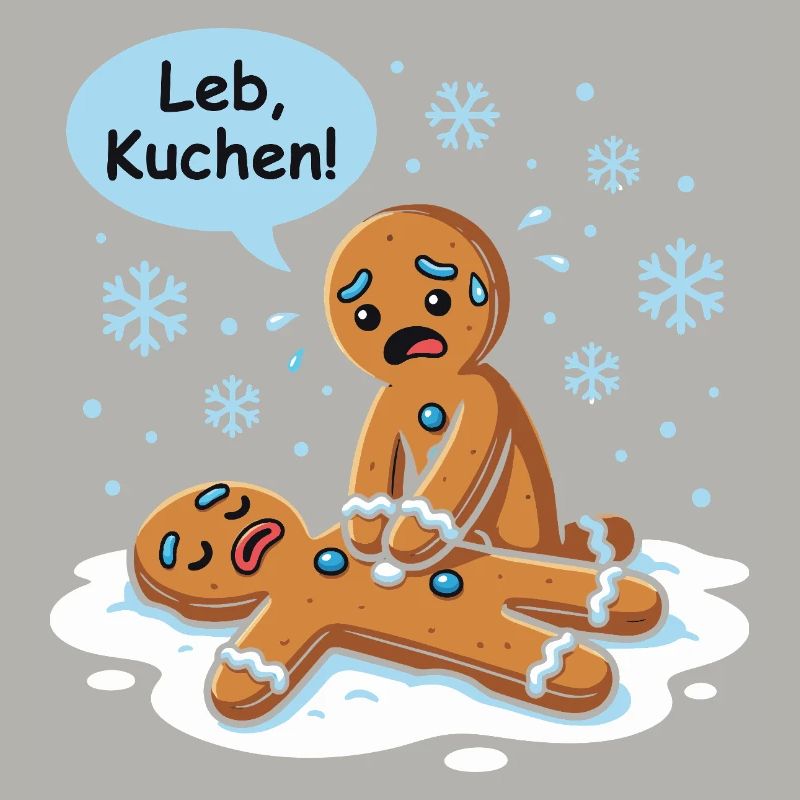 Leb Kuchen Funny German Gingerbread Pun