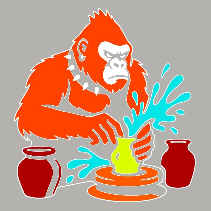 Gorilla Pottery Splash Studio