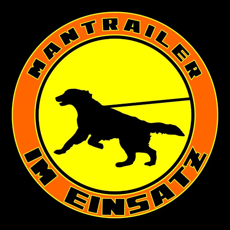 Mantrailer im Einsatz Setter