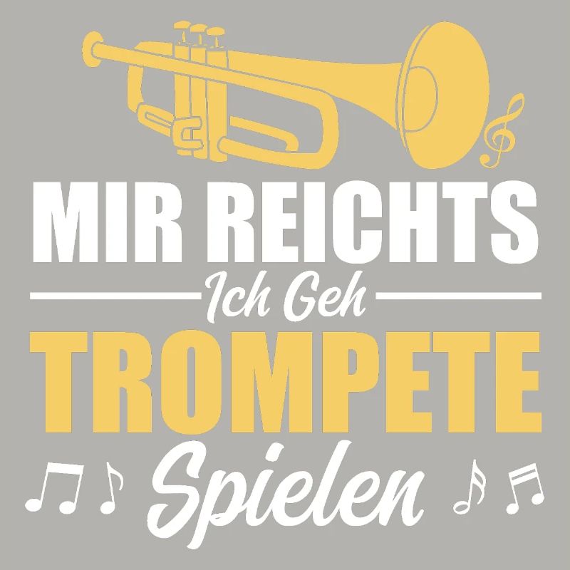 I've had enough, I'm going to play the trumpet