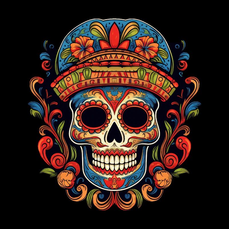 Cinco de Mayo Skull