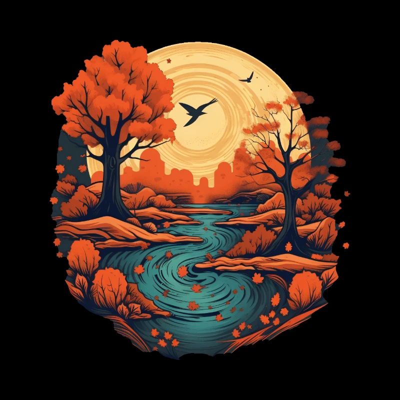 Paysage automnal