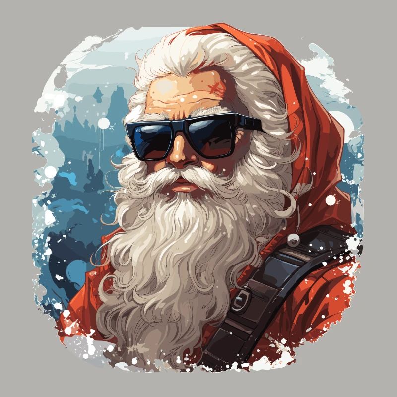 Weihnachtsmann - Illustration