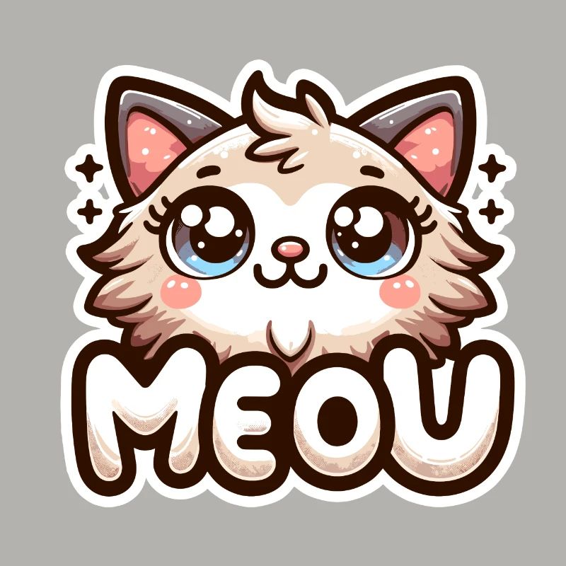Miaou - Illustration de chat