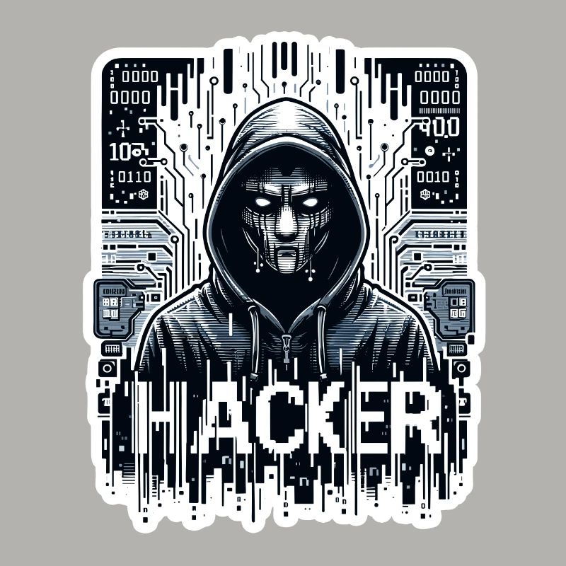 Hacker - Illustration