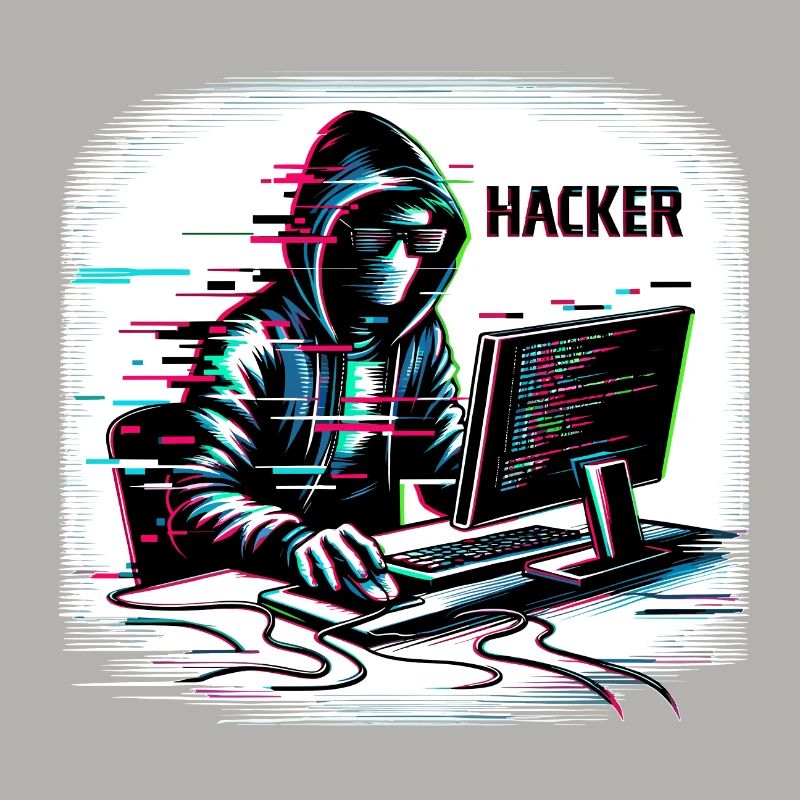 Hacker - Illustration