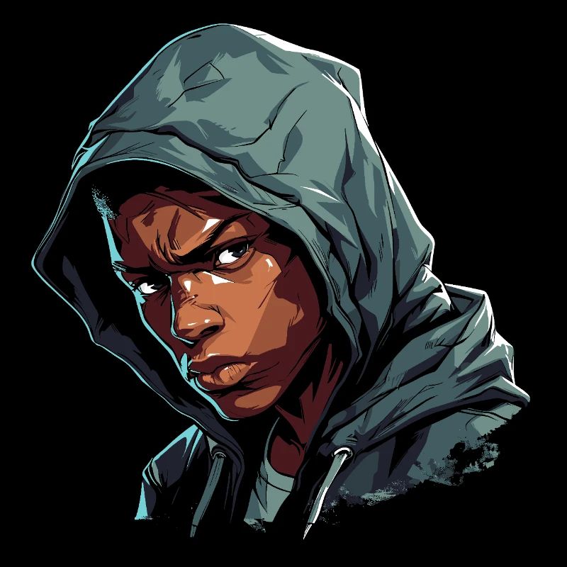 Boxer im training vor dem kampf im ring