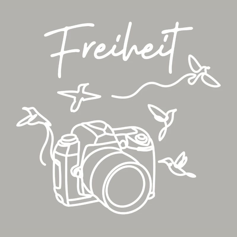 splattered Camera Freiheit