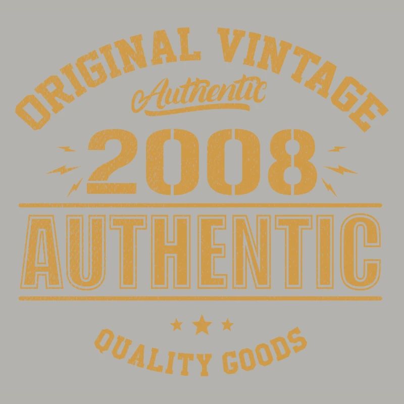 Authentic 2008 Original Birthday Gift 2008