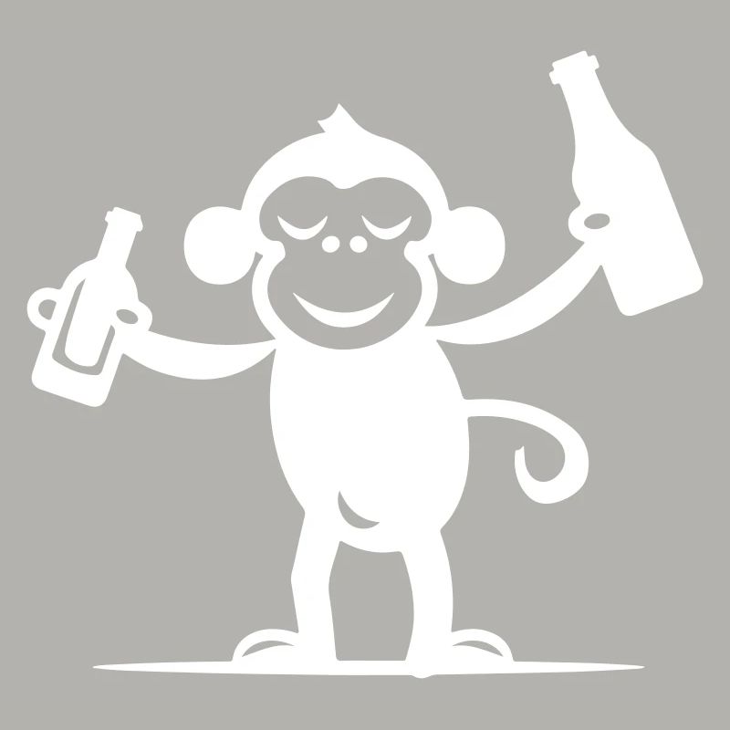 Fête Singe Drôle
