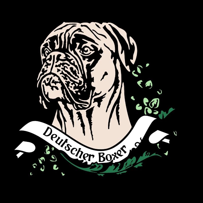 BOXER colored around 1900