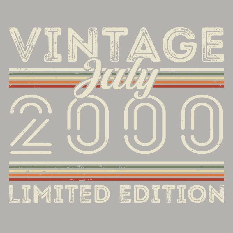 Juli 2000 Juli Geburtstagsgeschenk Juli 2000