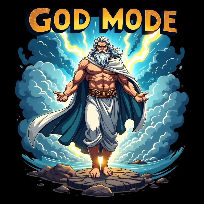 God Mode - Zeus in the Clouds