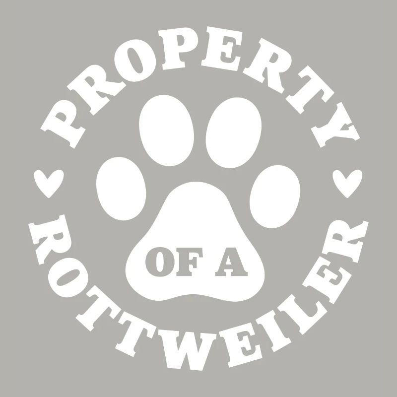 Eigentum eines Rottweilers