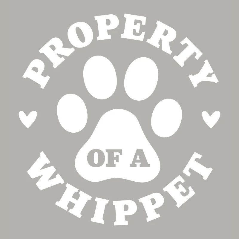 Eigentum eines Whippets