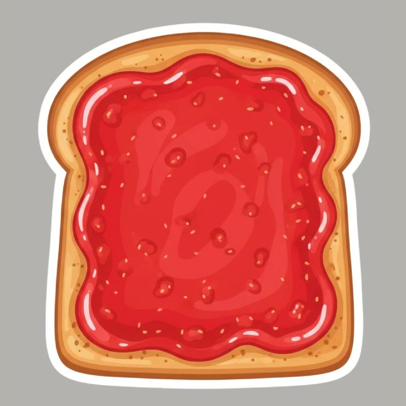 Jam bread