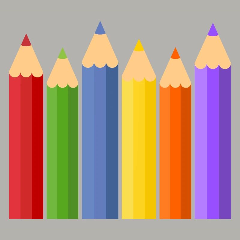 Bleistift Buntstifte Buntstift Stifte Stift Schule