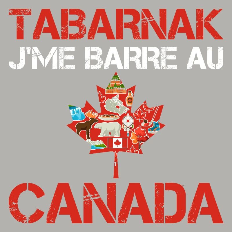 Tabarnak Je Me Barre Au Canada, Feuille D'érable