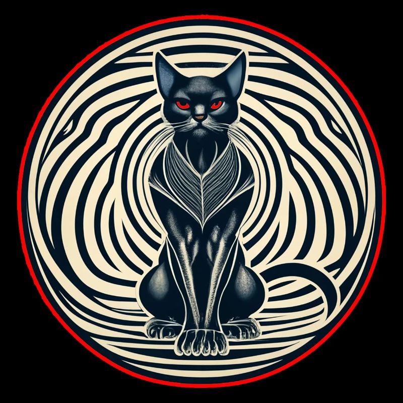 Hypnotic cat
