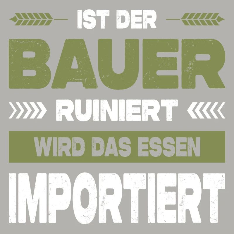 Ist Der Bauer Ruiniert Wird Das Essen Importiert