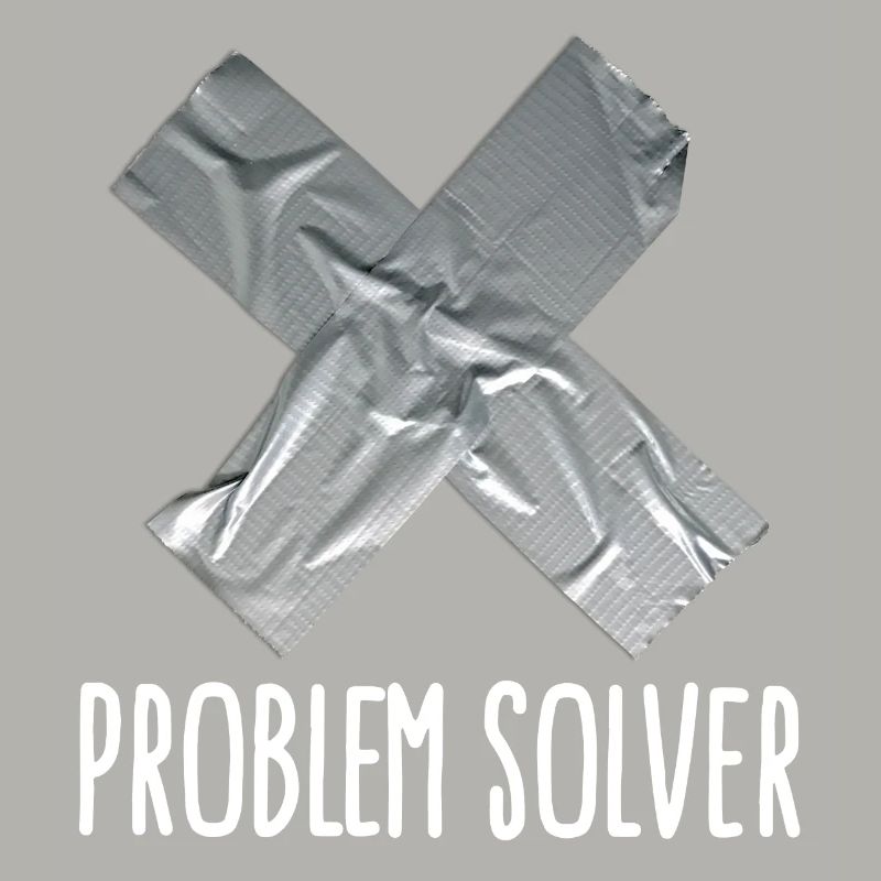 Problem solver funny Duct tape husband father