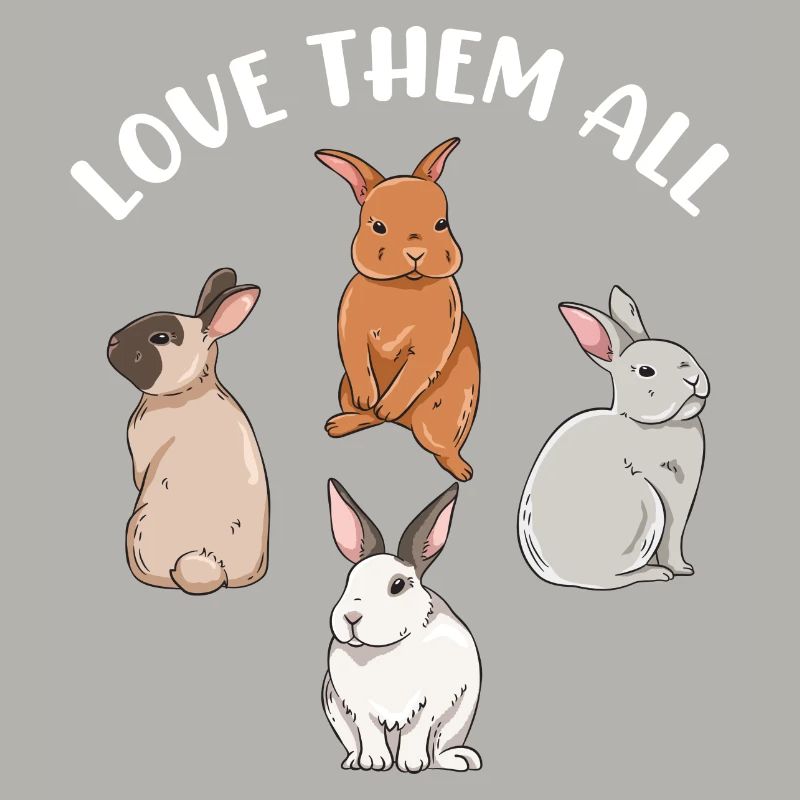 Conception de lapin mignon pour les propriétaires de lapins