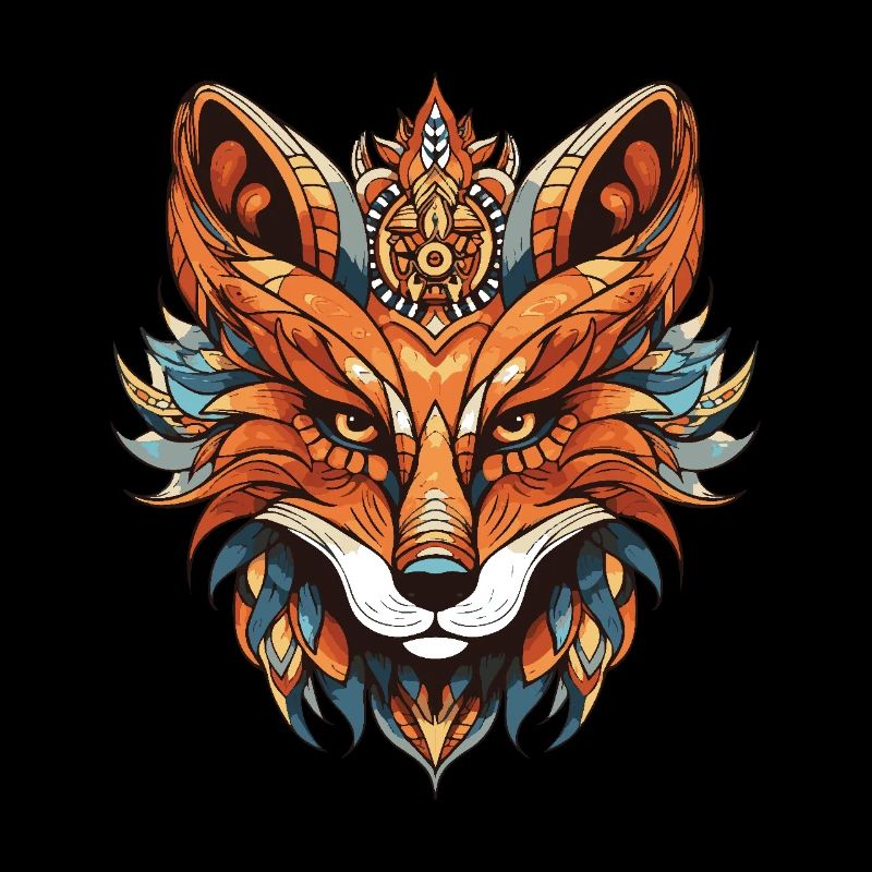 Fox Portrait Head