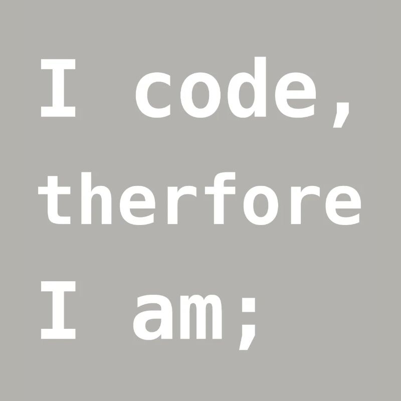 I Code Therefore I Am