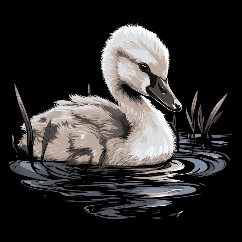 Bébé cygne Oiseau Poussin